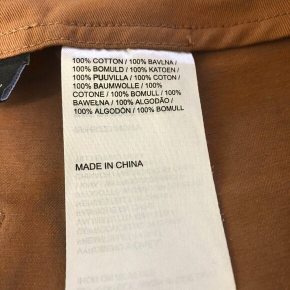 The Ragged Priest Brown Mini Skirt Cut Out Sides Size 8 - Picture 8 of 10